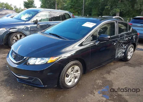 2014 Honda Civic Lx из США, поврежденный, VIN 19XFB2F55EE263019